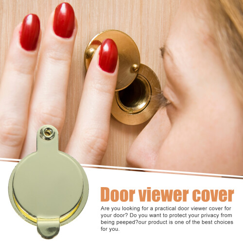 Peephole Cover Door Viewer Protector 2 pcs 1