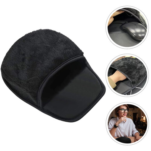 Verwarmde muismat van pluche met USB-aansluiting (1 stuk) 2