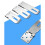 Stainless Steel Security Door Hasp 4 Pcs 6