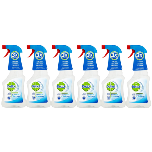 Dettol Dettol Anti Bacterial Surface Cleanser, 500 ml x 6