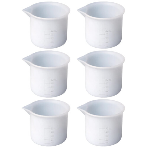 Silicone Mixing Cups for Epoxy 6 pcs