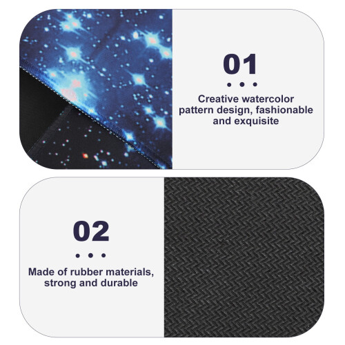 Stjernehimmel musematte gummimatte til bærbar PC-tastatur 1