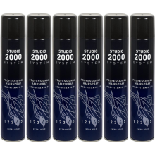 Studio 2000 Professional Hairspray Extra Hold 300ml x 6