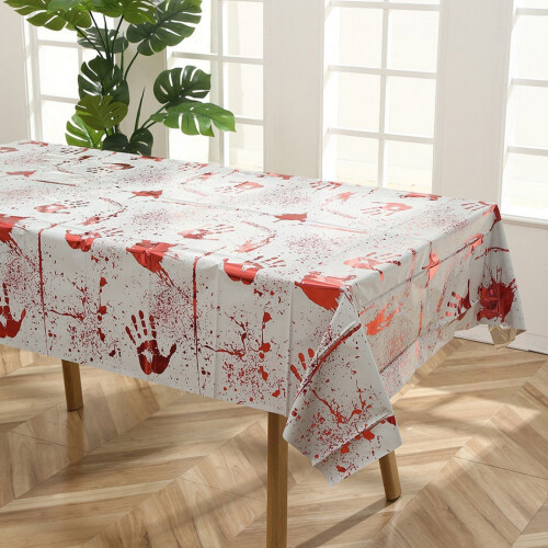Halloween Blood Handprint Decor Set 1pc