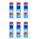 Rapide Rapide Flexible All Purpose Silicon Sealant White 260ml x 6 2