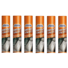 Car Pride Instant Valet Upholstery/Carpet Cleaner Spray Can 300ml x 6