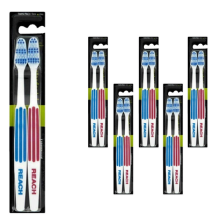 Listerine Toothbrush Duo Reach Interdental Firm x 6