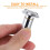 Door peephole security viewer hinged wall mount 5