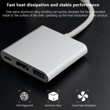 Type C to HDMI converter for MacBook Pro Air and Lenovo Yoga