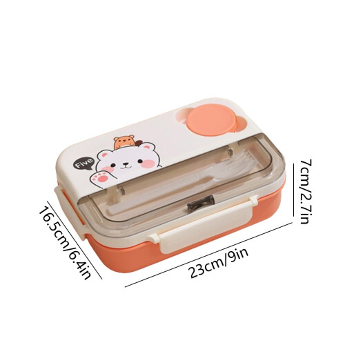 Christmas Clearance Lunch Box 4-Compartment 1250ml 2