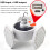 Lampe de camping solaire USB avec télécommande, étanche, lampe de tente 1 4