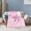 Pink Panther plush throw blanket 50x60 inches 6