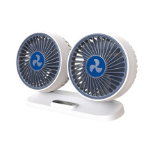 Car Mounted Fan USB Powered Quiet 12V Electric Fan