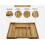 Bamboo Cutlery Drawer Organizer Expandable 12-inch 5