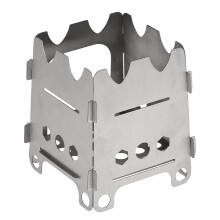 VALSEEL portable folding stainless steel camping stove