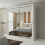 MN Furniture (White,  120cm) Double Sliding Doors Mirrored Wardrobes 1