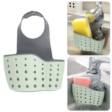 Kitchen sink caddy adjustable rubber faucet mount 1 count