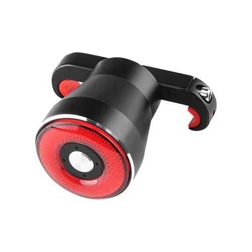 Smart Rear Bicycle Light Aluminum Waterproof USB 1