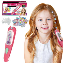 Hair Gem Stamper Kit with Reusable Rhinestones 1pc