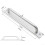 Aceovo aluminum sliding door handle silver 8