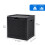 Dextrus deck box waterproof resin rattan 32 gal black 5