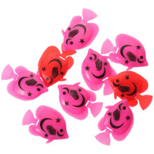 Artificial Fish Aquarium Props Floating Fake Swimming 10 Pcs
