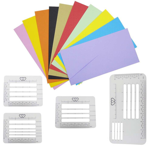 Addressing Stencil Template for Envelopes 4 pcs 1