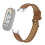 Xiaomi Smart Band 9/8 leather strap litchi brown 1