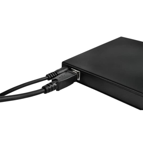 External DVD/CD Burner Black 24x 1