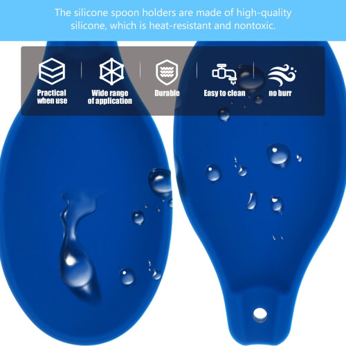Silicone Spoon Storage Pad 2 pcs 2