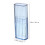 Travel floss toothpick box plastic 6 pcs 3