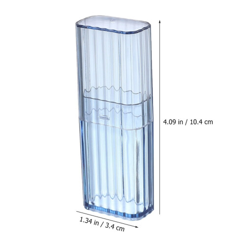 Travel floss toothpick box plastic 6 pcs 2
