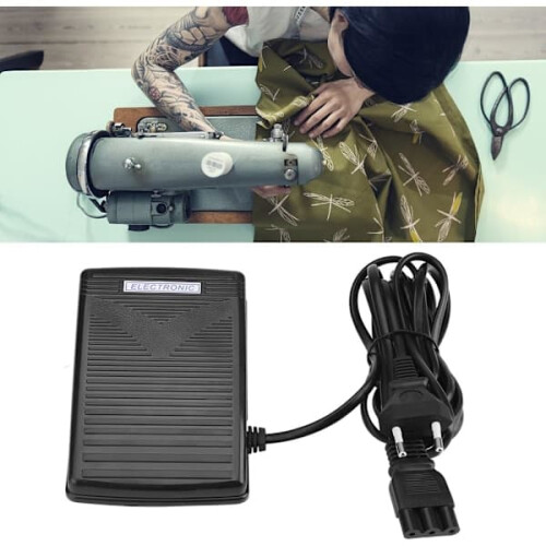 Sewing Machine Foot Pedal with Cord for Home Use EU 2
