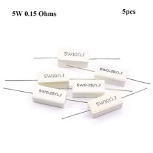 Cement Resistor 0.15 Ohm 5W 5 pcs