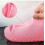 Waterproof shoe covers with zipper medium 35-39 black 2