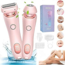 Silk Guide Pro Women's Waterproof Electric Razor 2-in-1