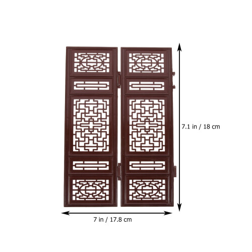 Mini Screen Kids Toy Room Divider Desktop Decor 4 Sets 1