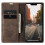 CaseMe slim wallet case for iPhone 15 brown 2