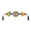 Baby swing with musical toy for sleep 2