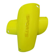 Football leg supports yellow S 1 pair