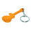 Guitar-shaped keychain bottle opener yellow 1
