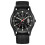 Men's Nylon Quartz Watch - Black 1