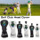 Golf Wood Head Cover White 1 Piece 8