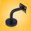 Handrail Brackets Black Stainless Steel 5 pcs 2