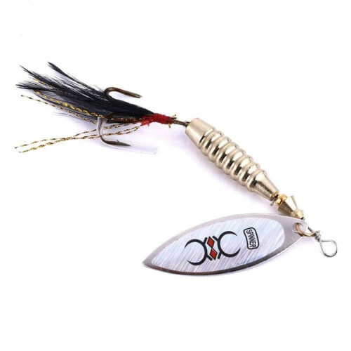 Metal Fishing Spinner Lure Multicolor 2