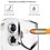 Camera Lens Protector for iPhone 16 15 14 13 11 Pro Max Plus 3