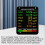 Air Quality Detector with LCD Screen CO2 PM2.5 PM10 HCHO 3