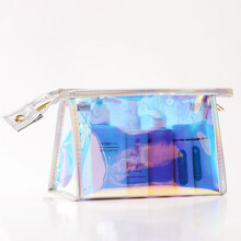 Holografische make-uptas, make-upetui, waterdicht, voor cosmetica en toiletartikelen, voor op reis.