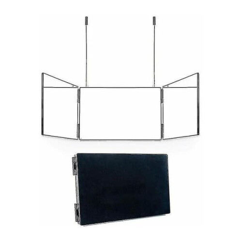 Hairdressing Mirror 3-Sided Adjustable Foldable 1