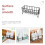 Stainless Steel Kitchen Sink Sponge Holder Countertop Drain 5